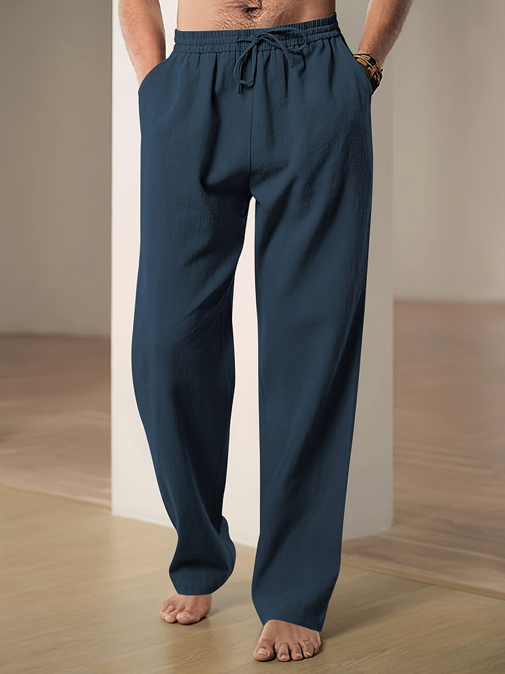 Omar | Relaxed Fit Drawstring Pants for Men - Comfortable Summer Style