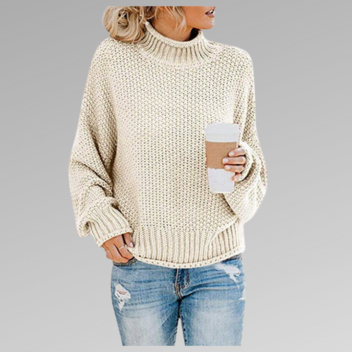 Allison | Women's Oversized Turtleneck Sweater
