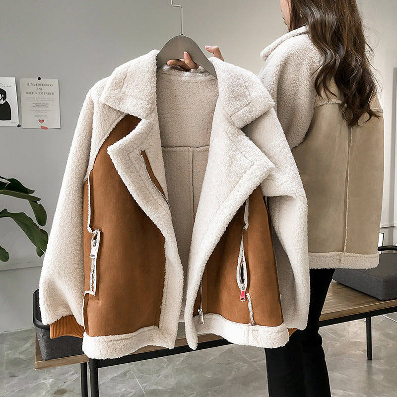Alyssa | Women's Oversized Sherpa Jacket