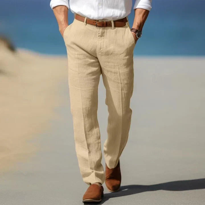 Kyle | Relaxed Linen Summer Pants for Men