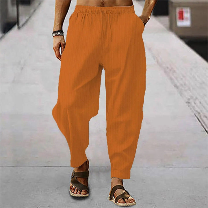 Billy | Cotton Linen Relaxed Pants