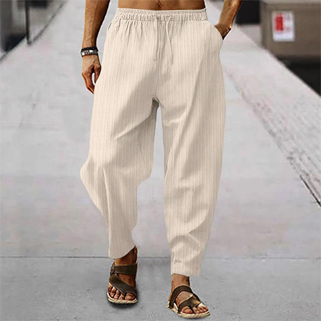 Billy | Cotton Linen Relaxed Pants