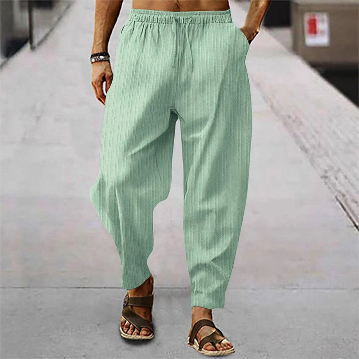 Billy | Cotton Linen Relaxed Pants