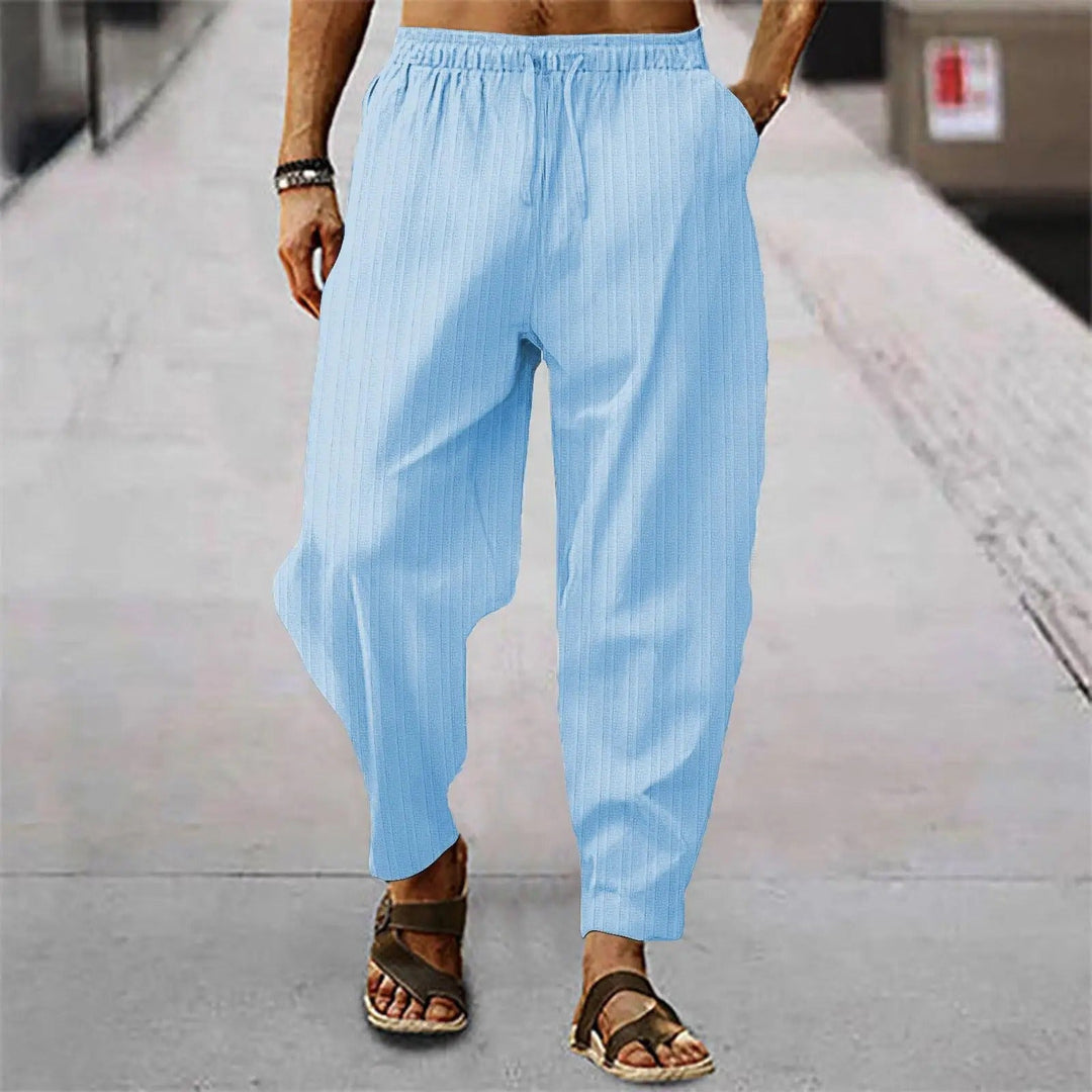 Billy | Cotton Linen Relaxed Pants