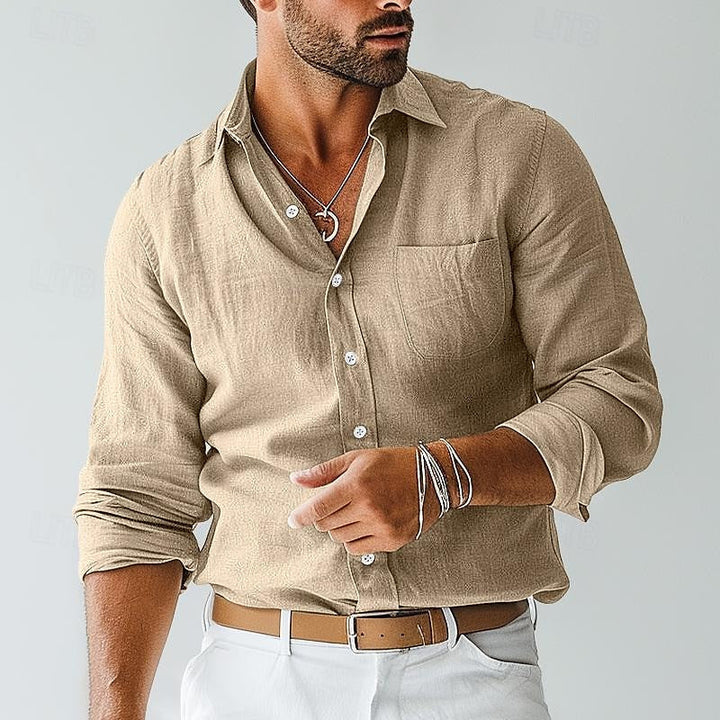 Austin | Lightweight Linen Summer Shirt