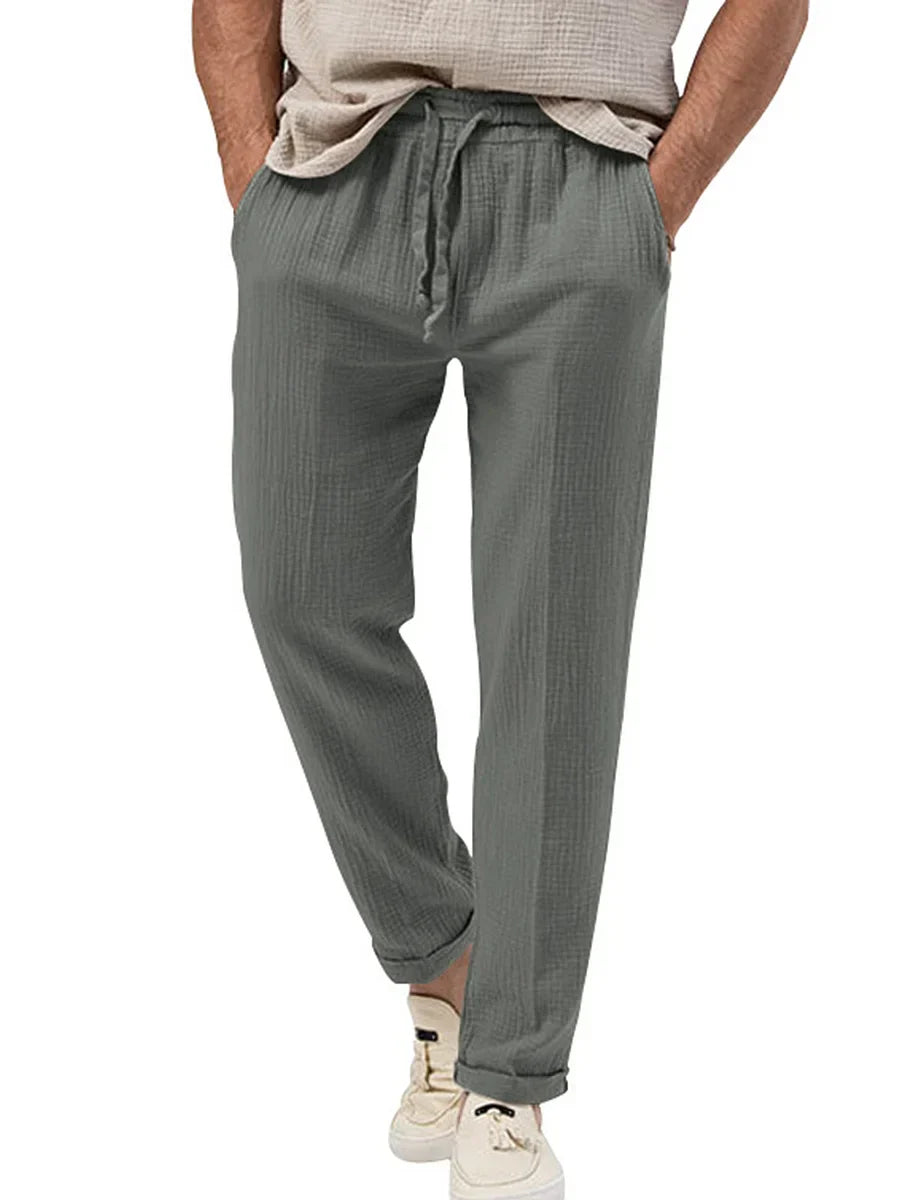Parker | Men's Lightweight Linen Summer Pants
