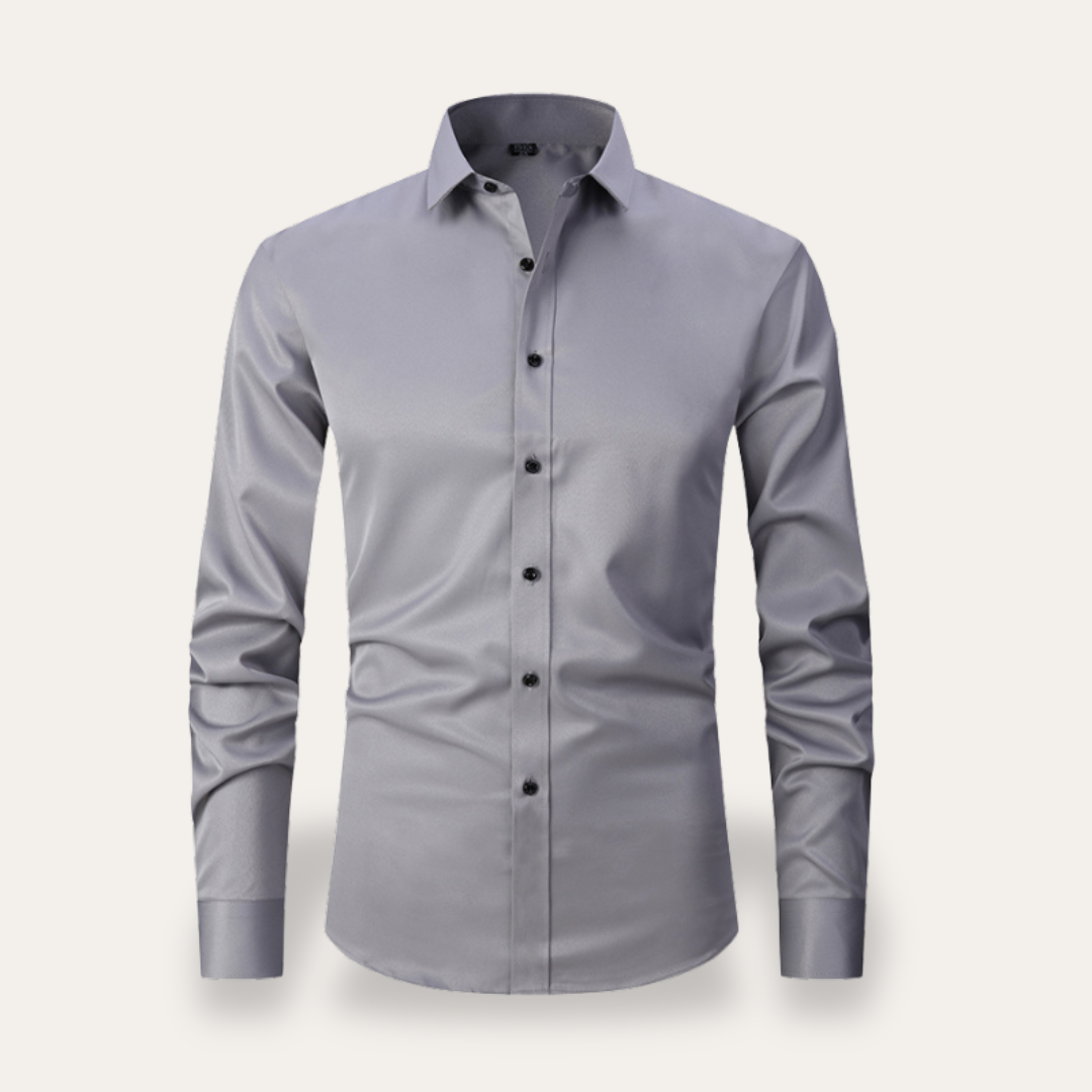Leonard | Men's satin shirt - Elegant and versatile shirt for every occasion