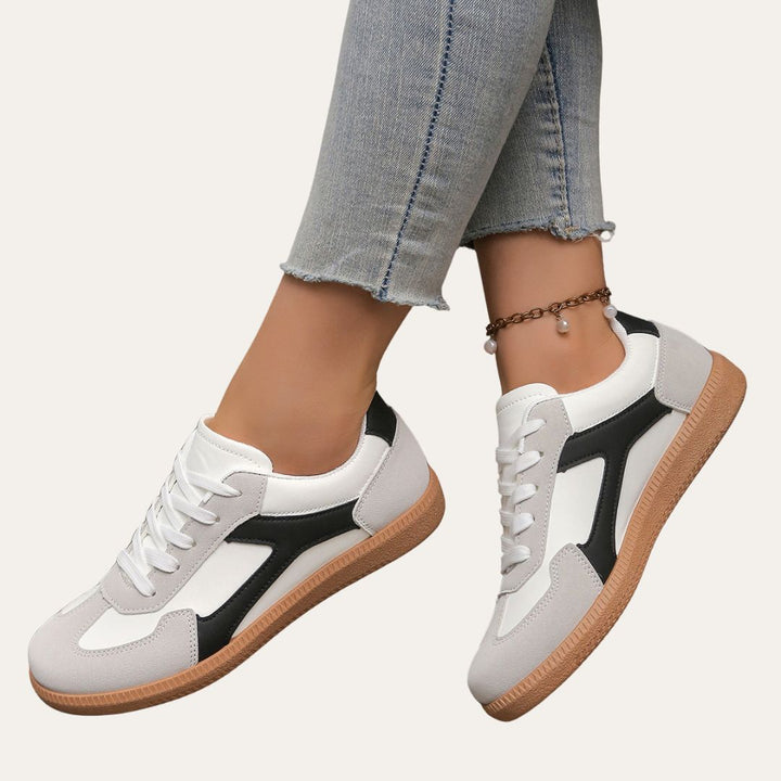 Katherine | Comfortable Stylish Leather Sneakers for Women