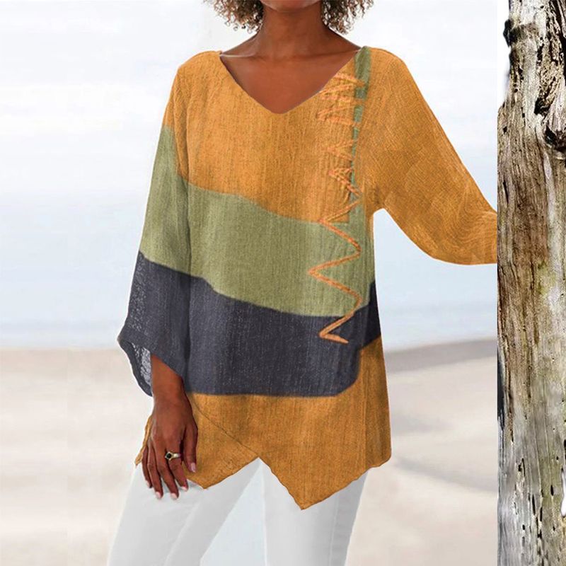 Helene | Stylish Blouse with Leopard Print