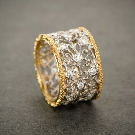 Mika | Vintage Zirconia Ivy Ring