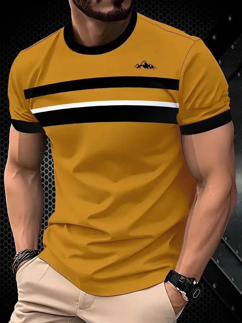 Zeke | Classic Striped T-Shirt for Summer Comfort