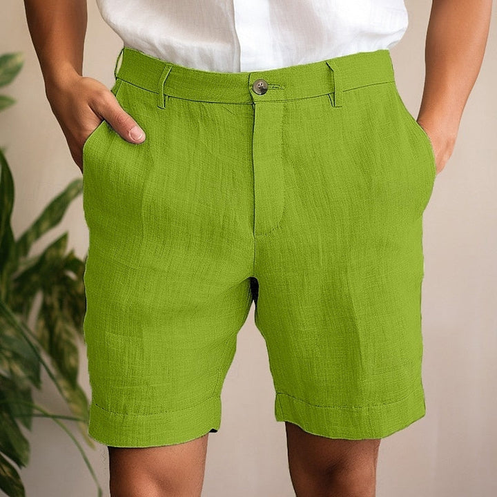 Leonard | Lightweight Men's Linen Shorts