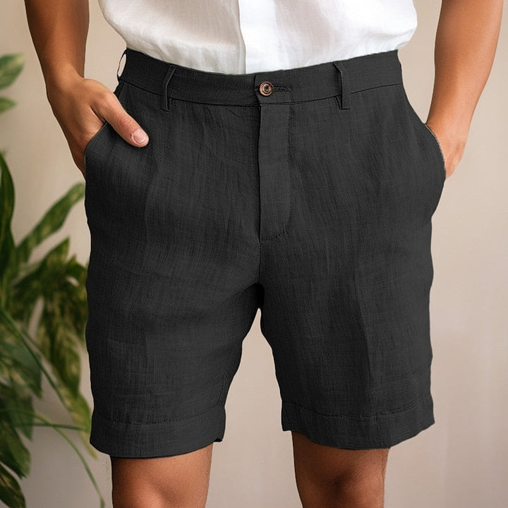 Leonard | Lightweight Men's Linen Shorts