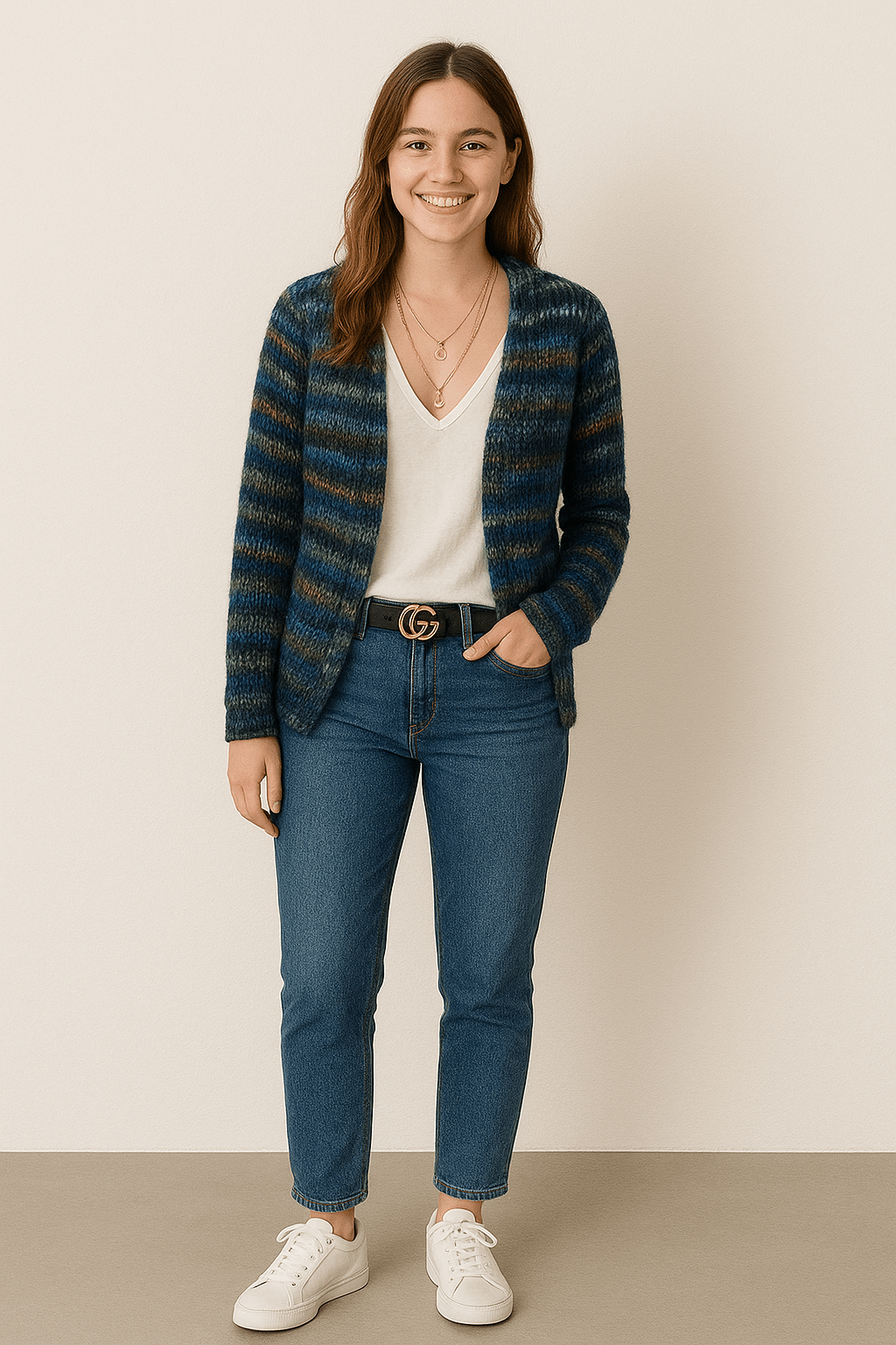 Alana | Women's Open-Front Knit Cardigan