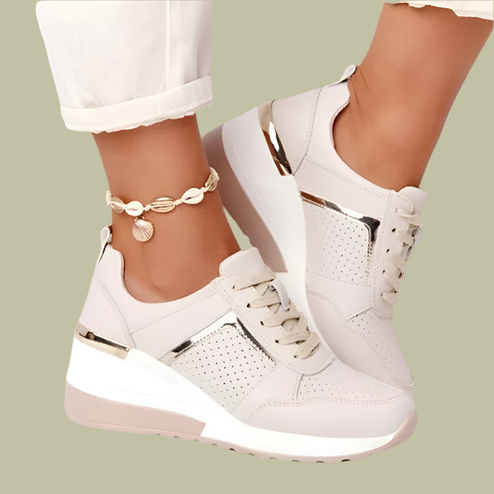 Patricia | Stylish Comfortable Wedge Sneakers for Women