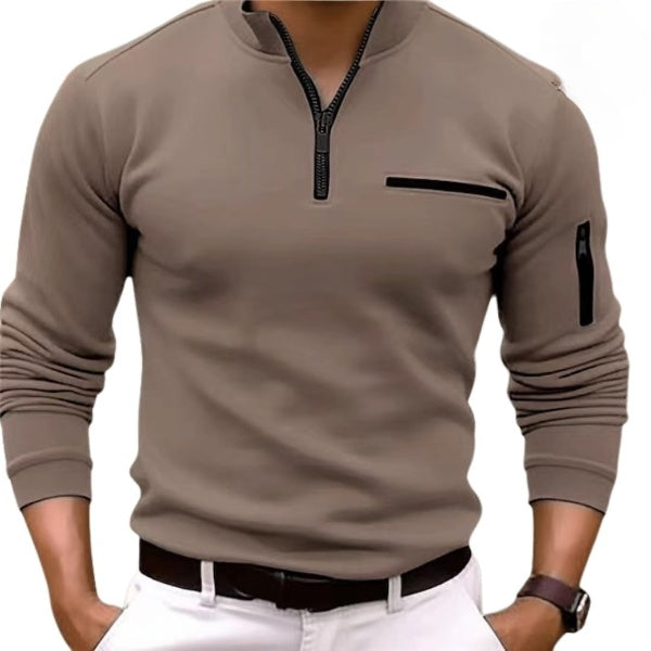 Louie | Modern Zip-Up Pullover for Comfort and Style
