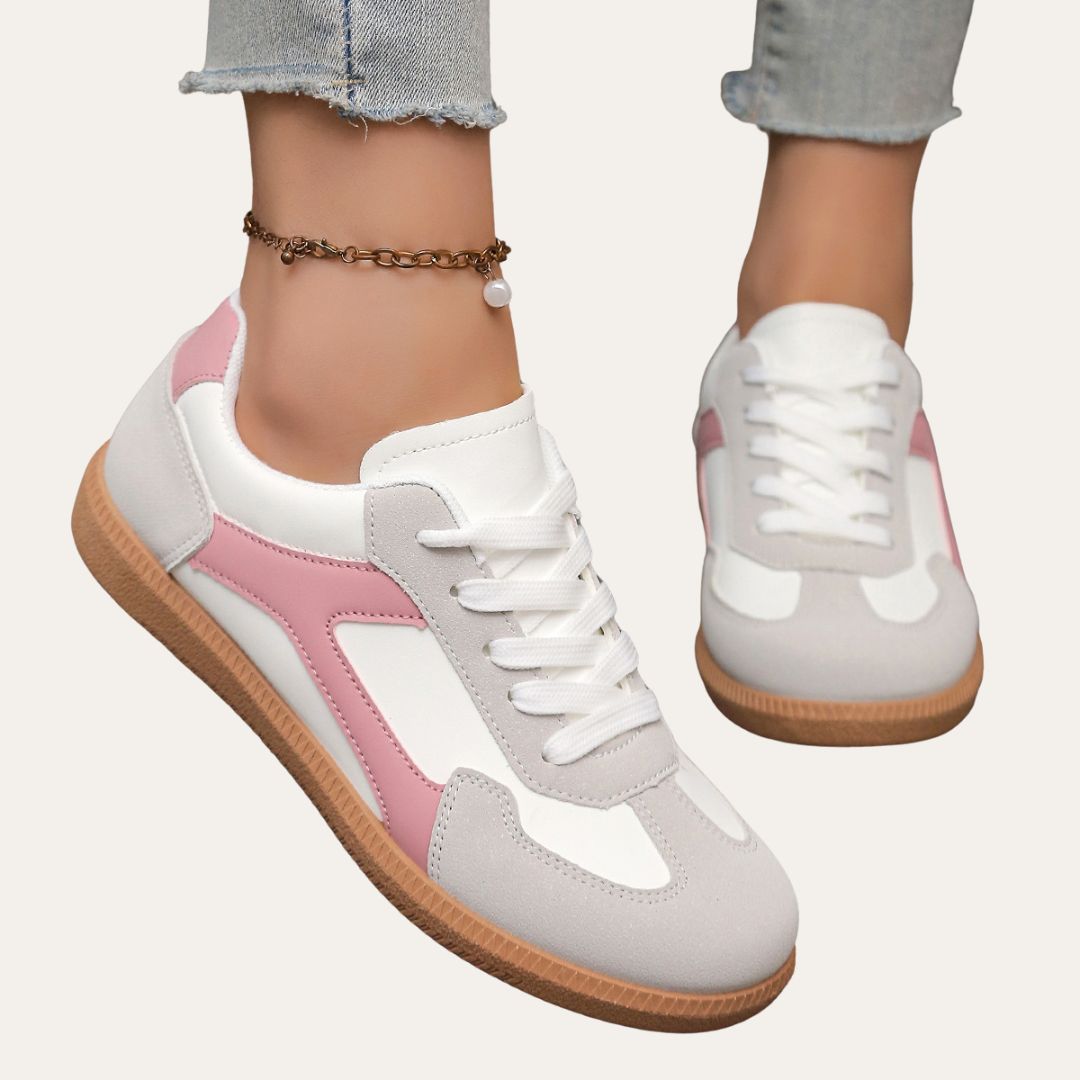 Katherine | Comfortable Stylish Leather Sneakers for Women