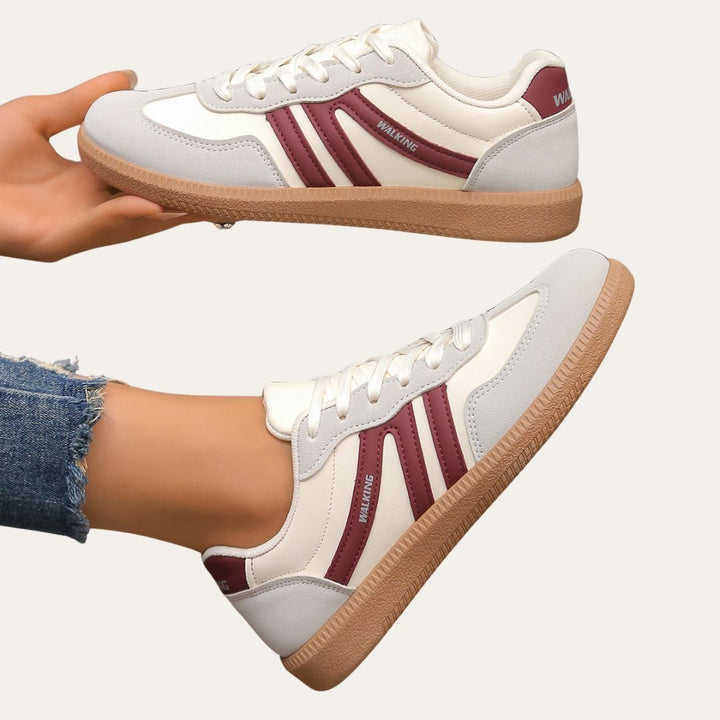 Katherine | Comfortable Stylish Leather Sneakers for Women