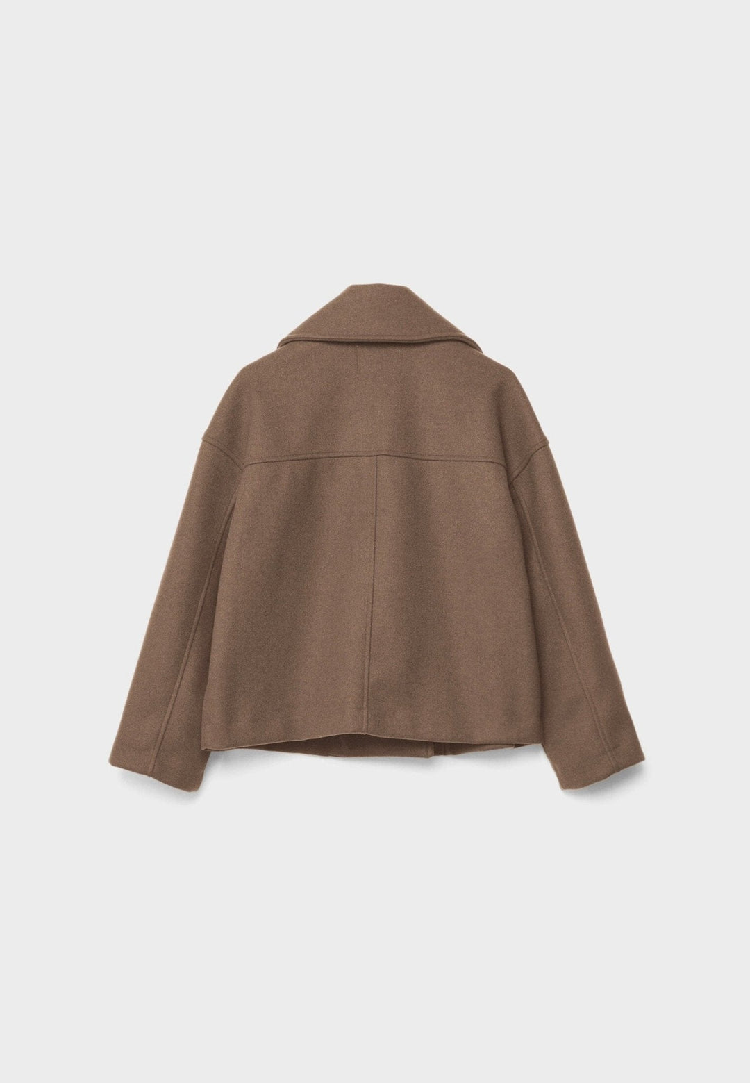 April | Women's Oversized Double-Breasted Short Jacket