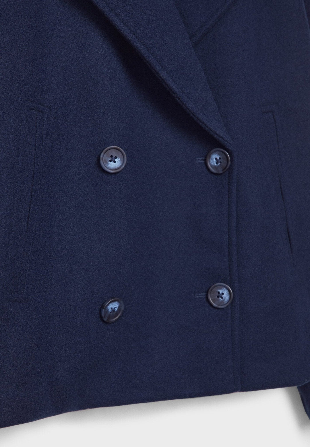April | Women's Oversized Double-Breasted Short Jacket