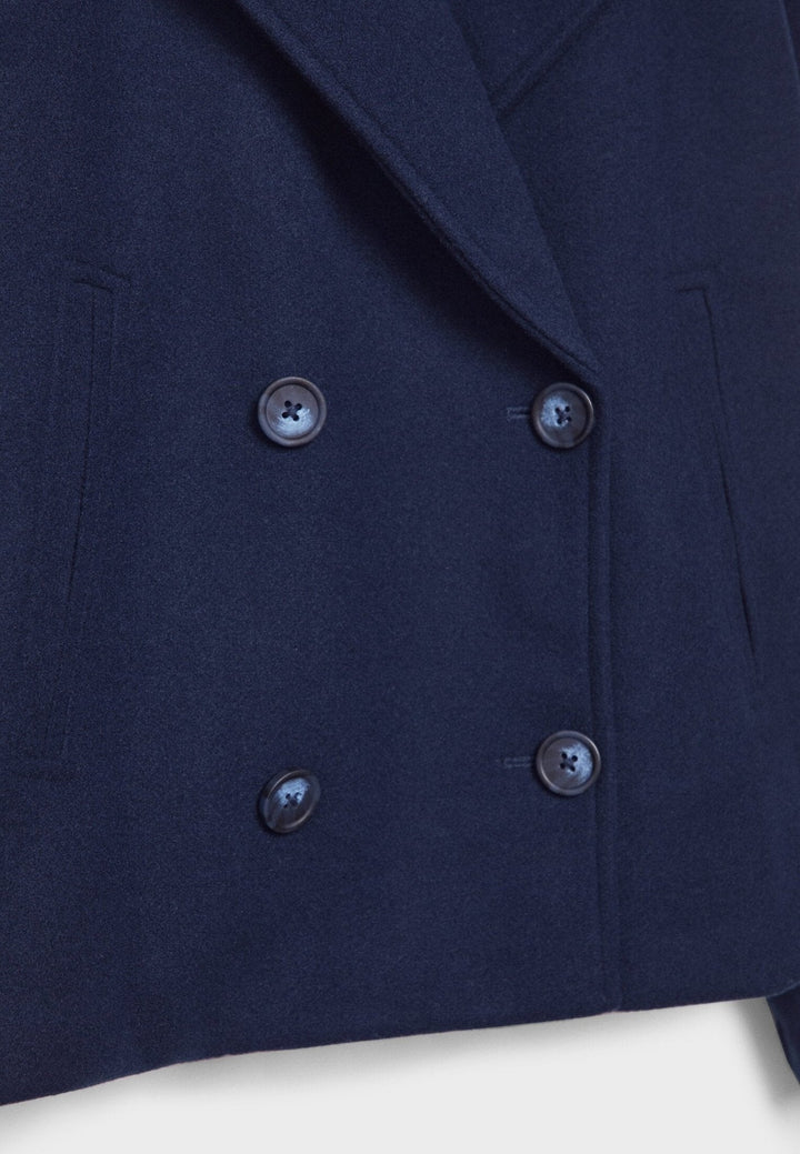 April | Women's Oversized Double-Breasted Short Jacket