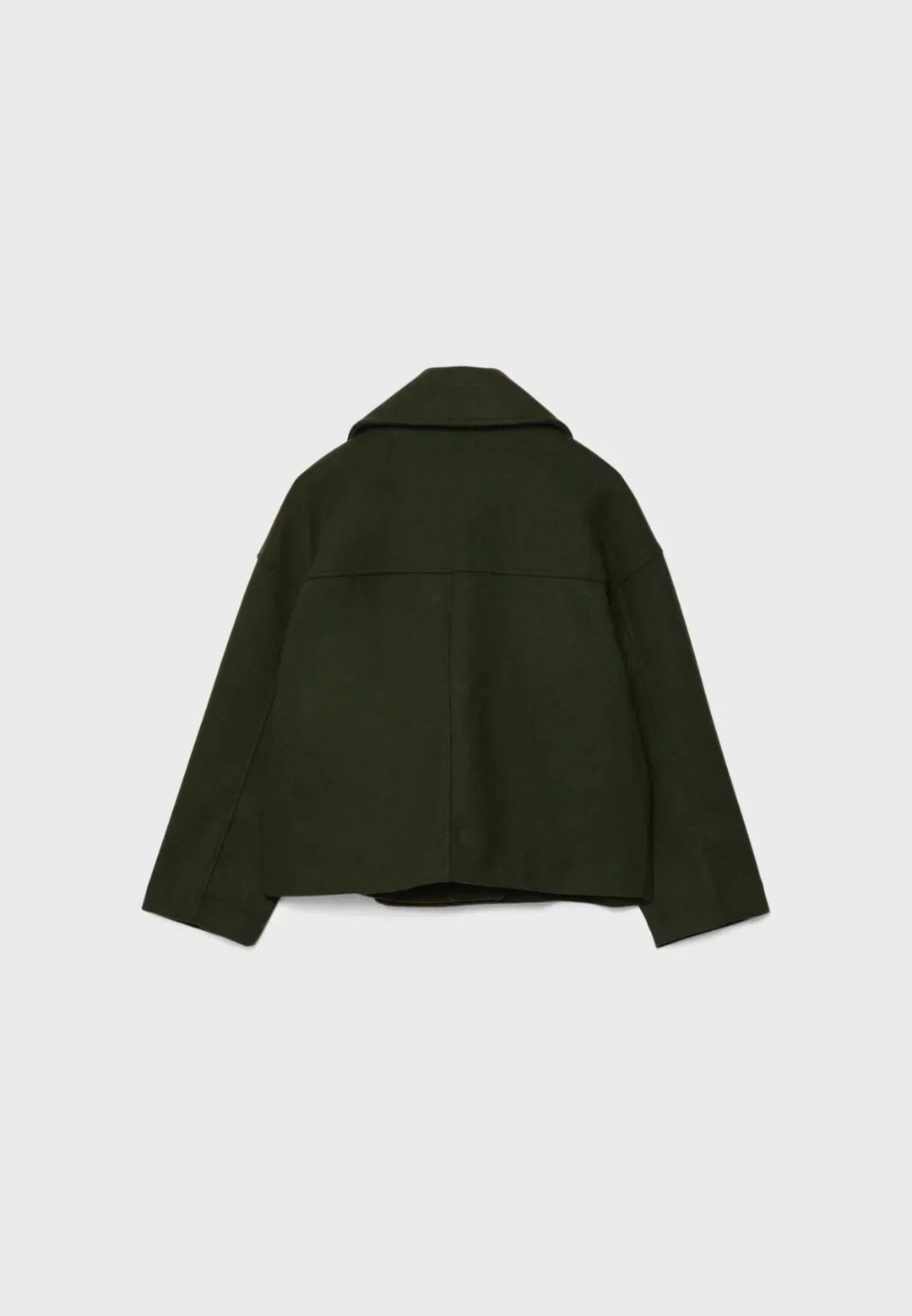 April | Women's Oversized Double-Breasted Short Jacket