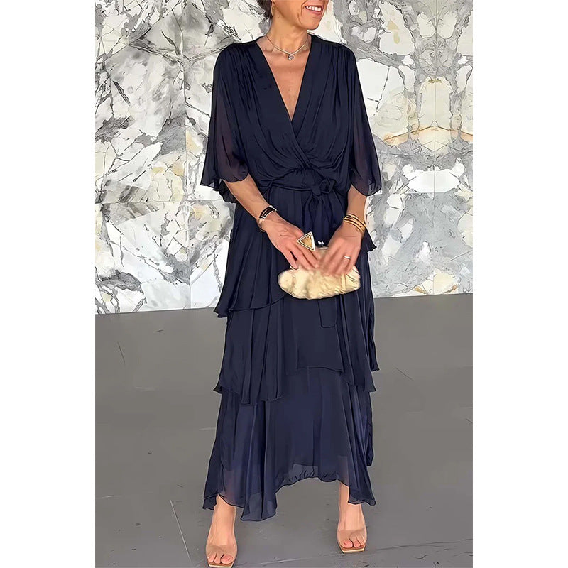 Mackenzie | Elegant Cascade Gown for All Occasions