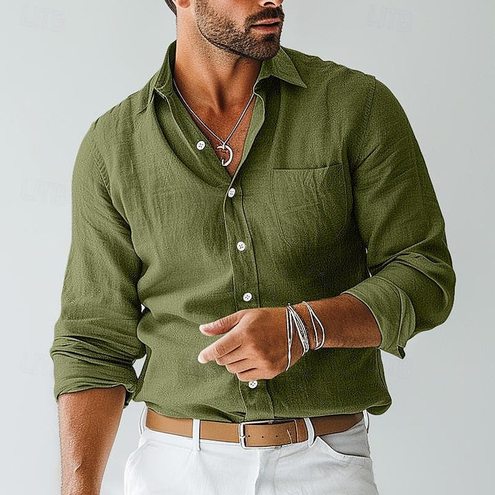 Austin | Lightweight Linen Summer Shirt