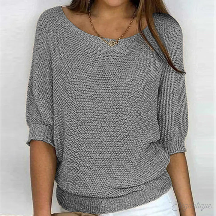 Charlotte - Relaxed Knit Sweater