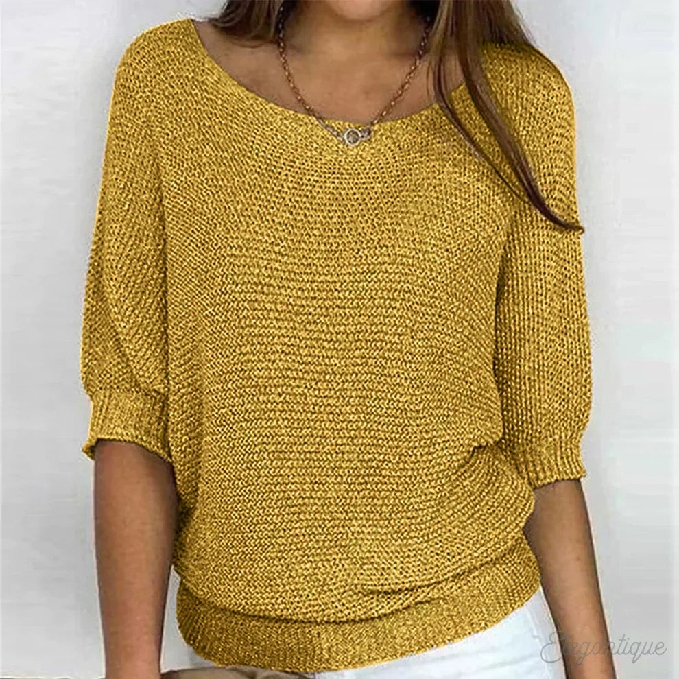 Charlotte - Relaxed Knit Sweater