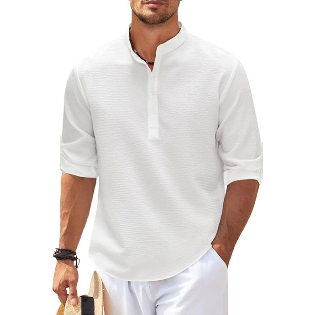 Floyd | Casual Relaxed Fit Linen Shirt for Men