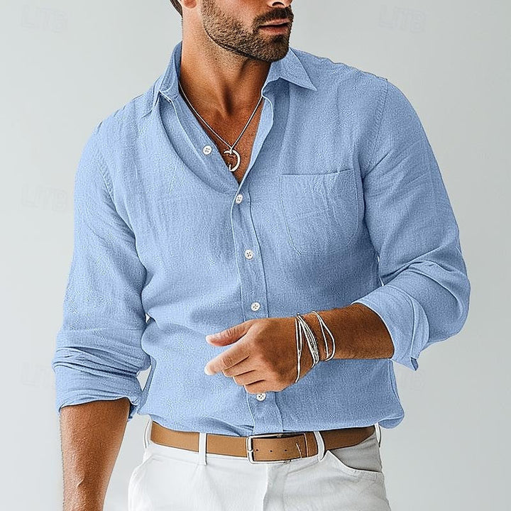 Austin | Lightweight Linen Summer Shirt